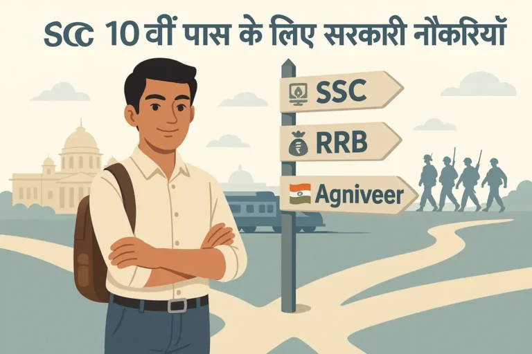 Government jobs for 10th pass