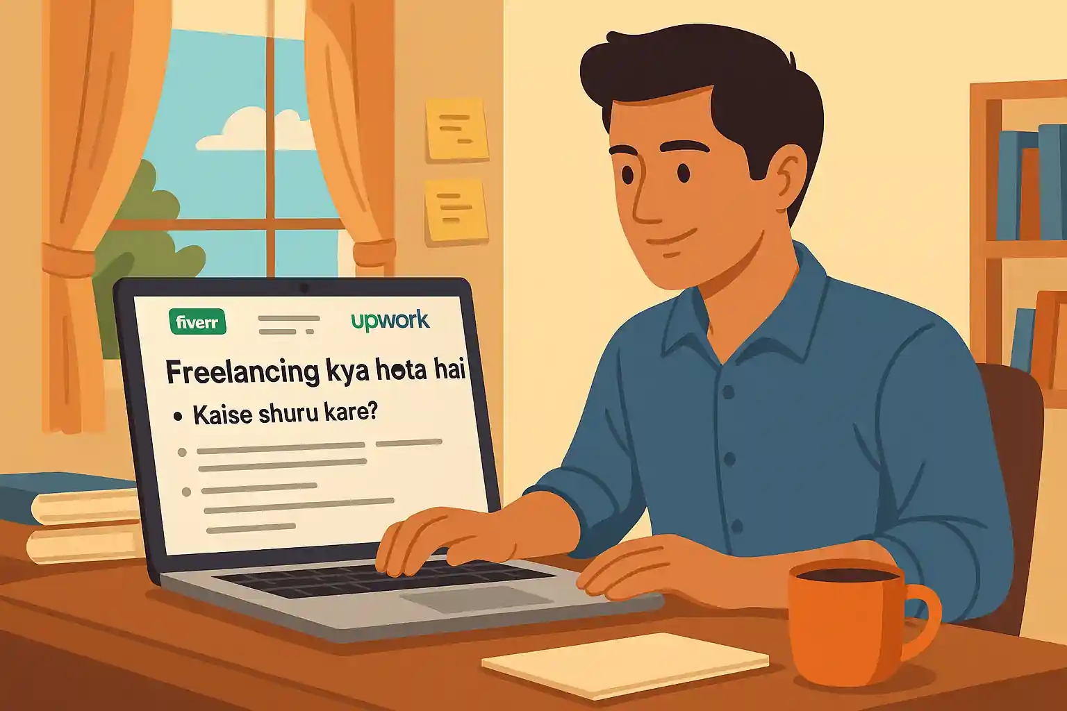 how to start freelancing feature image